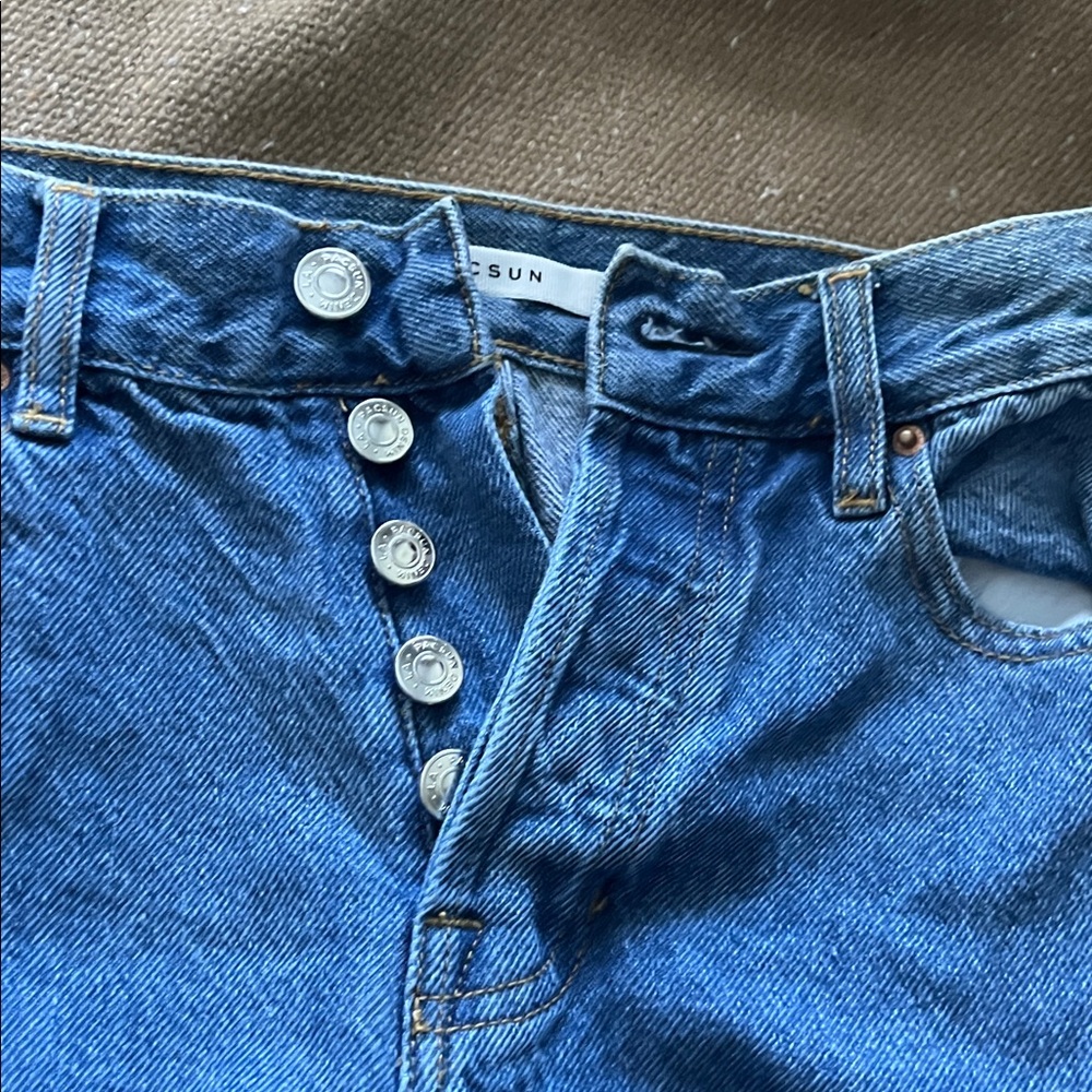 PACSUN high rise straight jeans